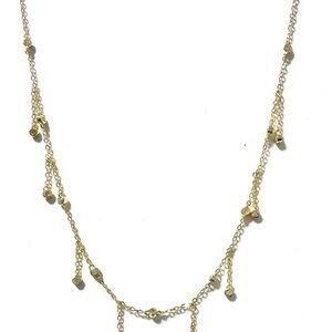 “Nightlife” B.B Lila Gold Necklace